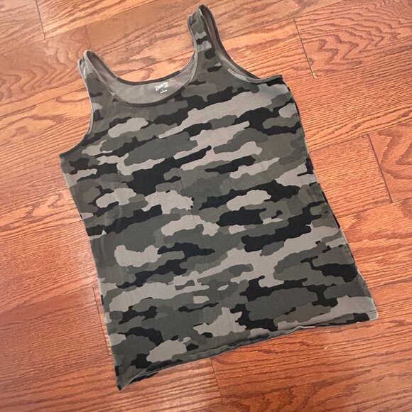 NWOT Duluth Trading Co No Yank Tank Top Gun Metal Camo Size Large NEVER WORN - Picture 5 of 8